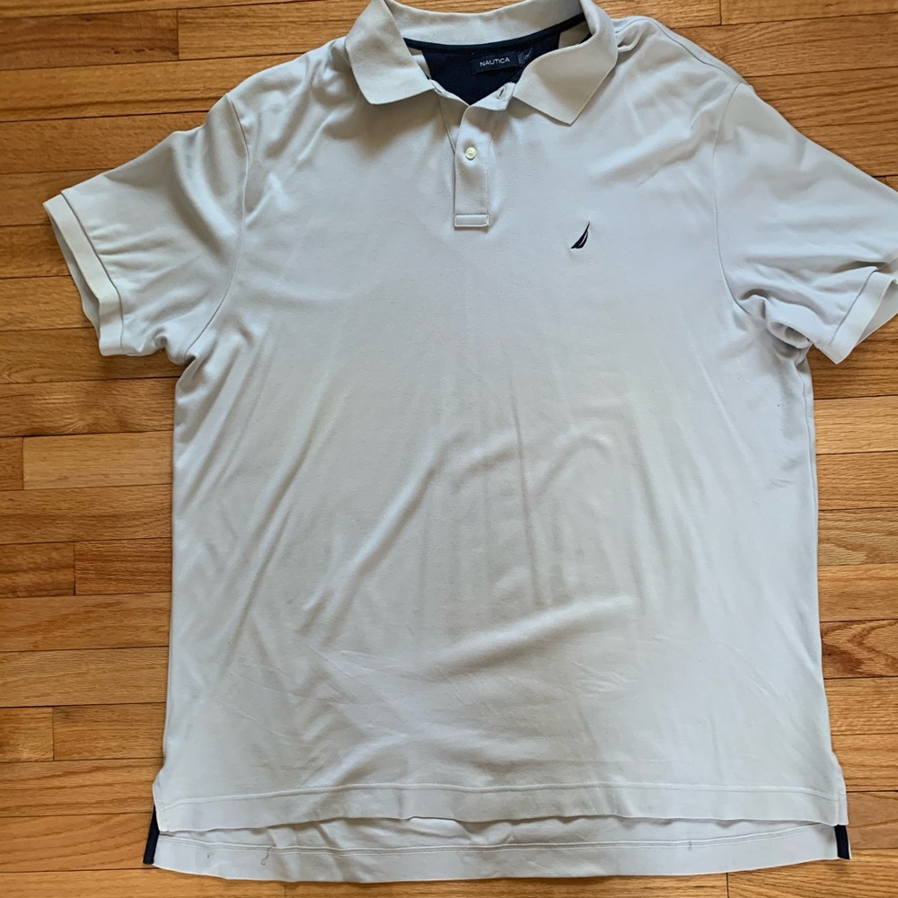 Men’s Nautica Polo - Beige